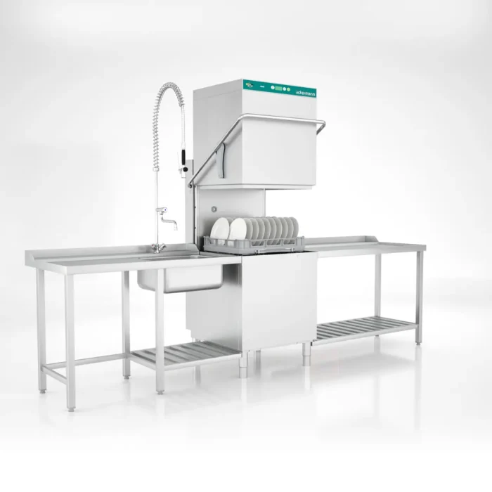 Haubenspülmaschine H 640 mit Ablaufpumpe / H 640 KLIMA PLUS