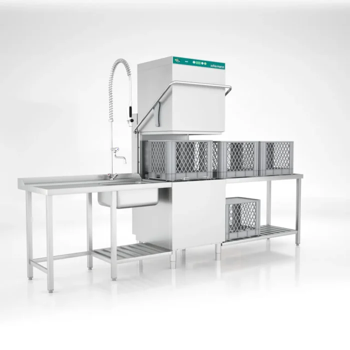 Haubenspülmaschine H 640 mit Ablaufpumpe / H 640 KLIMA PLUS